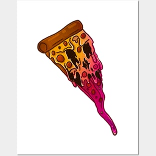 Crazy pizza Posters and Art